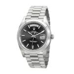 Rolex Day-Date 40 228206 Super Clone 904L Steel Black Dial - Image 3