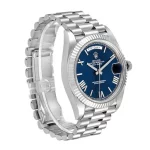 Rolex Day-Date 40 228239 Super Clone Stainless Steel Blue Dial - Image 3