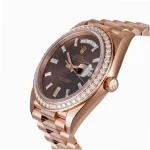 Rolex Day-Date 40 228345RBR Rose Gold Chocolate Dial Super Clone - Image 4