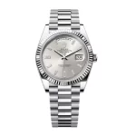 Rolex Day-Date 40 228236 Super Clone 904L Steel Black Dial