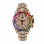 Rolex Daytona 116509 40mm White Gold Rainbow Replica Super Clone - Image 6