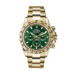 Rolex Daytona 116508 Green Dial Yellow Gold 40mm Super Clone