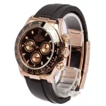 Rolex Daytona 116515LN Rose Gold Black Dial 40mm Super Clone - Image 3