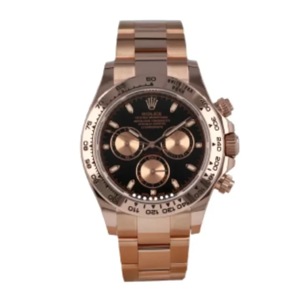 Rolex Daytona 116505 Rose Gold Black Dial Super Clone Watch
