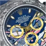 Rolex Daytona 40mm 7750 Super Clone Watch with Fish Dial - Image 5