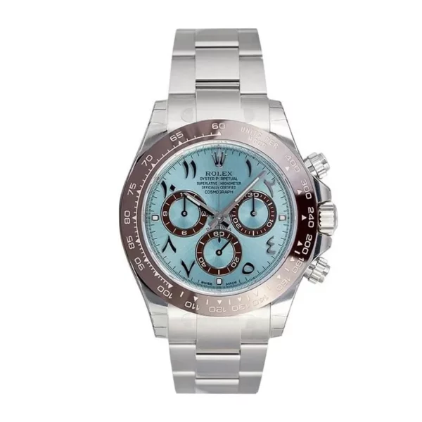 Rolex Daytona 116506 Ice Blue Arabic Dial 40mm Super Clone