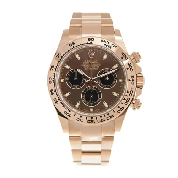 Rolex Daytona 116505 Rose Gold Brown Dial 40mm Super Clone Watch