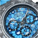 Rolex Daytona 40mm Blue Sun Flower Dial Super Clone Watch - Image 4