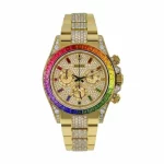 Rolex Daytona 116509 40mm White Gold Rainbow Replica Super Clone - Image 4