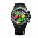 Rolex Daytona 40mm Carbon Swiss 4130 Super Clone Watch