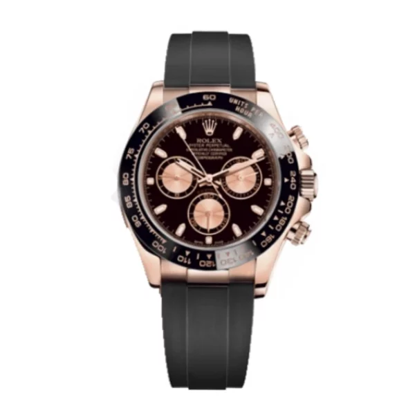 Rolex Daytona 116515LN Everose Gold Black Dial 1:1 Super Clone