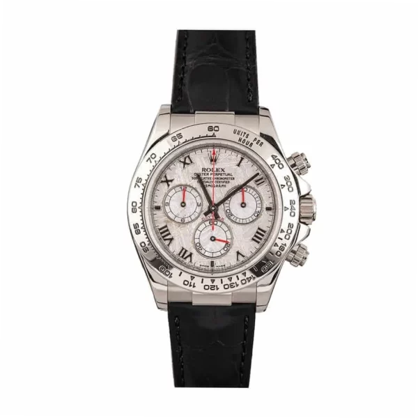 Rolex Daytona 116519 40mm White Gold Dial Super Clone Watch