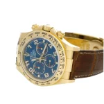 Rolex Daytona 116518 Super Clone 40mm Yellow Gold Blue Dial - Image 4