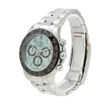 Rolex Daytona 116506 Ice Blue Arabic Dial 40mm Super Clone - Image 3