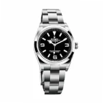 Rolex Explorer 124270 36mm Super Clone Watch Black Dial Steel - Image 3