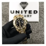 Rolex GMT-Master II 116748SANR 40mm Iced Out Super Clone Watch - Image 3
