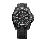 Rolex GMT-Master II 40mm Black Dial Fabric Strap Super Clone
