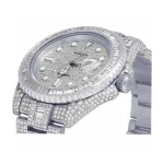 Rolex GMT-Master II 116710LN 41mm Iced Out 1:1 Super Clone Watch - Image 4