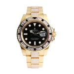 Rolex GMT-Master II 116748SANR 40mm Iced Out Super Clone Watch