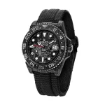 Rolex GMT-Master II 40mm Black Dial Fabric Strap Super Clone - Image 3
