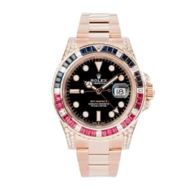 Rolex GMT-Master II 126755SARU 40mm Rose Gold Super Clone