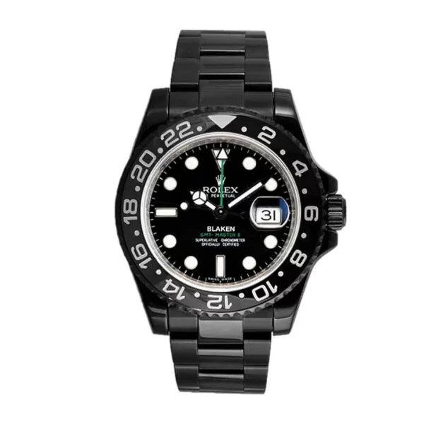 Rolex GMT-Master II 116710 Blaken DLC-PVD 40mm Super Clone