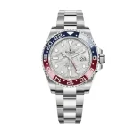 Rolex GMT-Master II 126710 40mm White Dial Super Clone Watch