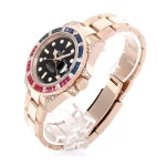 Rolex GMT-Master II 126755SARU 40mm Rose Gold Super Clone - Image 3