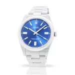 Rolex Milgauss 124300 41mm Blue Dial Super Clone Watch - Image 4