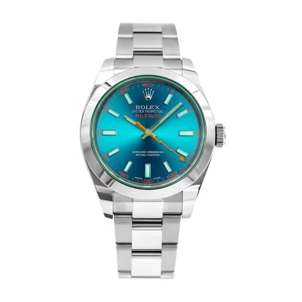 Rolex Milgauss 116400GV Blue Dial 40mm 1:1 Super Clone Watch