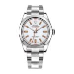 Rolex Milgauss 116400-0002 40mm White Dial Super Clone Watch