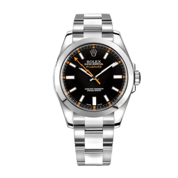 Rolex Milgauss 116400 40mm Black Dial Super Clone Watch