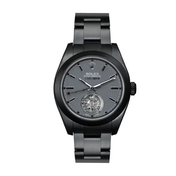 Rolex Milgauss 116400 Super Clone 41mm Black Stainless Steel Watch