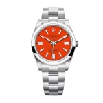 Rolex Oyster Perpetual 126000 36mm Red Dial Super Clone Watch