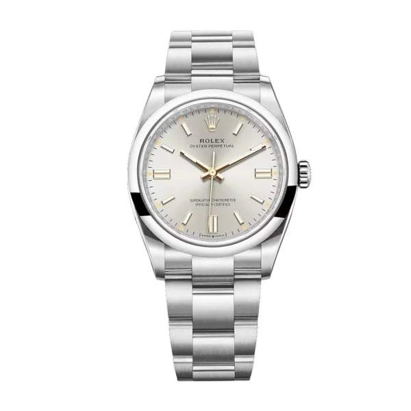 Rolex Oyster Perpetual 126000 36mm Grey Dial Super Clone Watch
