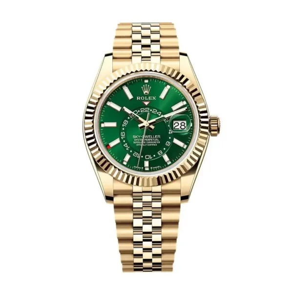 Rolex Sky-Dweller 336938 42mm Yellow Gold Super Clone Watch