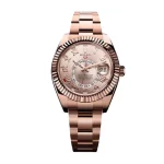 Rolex Sky-Dweller 326935 42mm Everose Gold Super Clone Watch