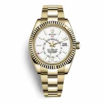 Rolex Sky-Dweller 326938 42mm Yellow Gold Super Clone Watch