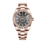 Rolex Sky-Dweller 326935 Everose Grey Dial 42mm Super Clone