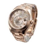 Rolex Sky-Dweller 326935 42mm Rose Gold Steel 1:1 Super Clone - Image 3