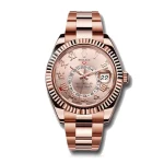 Rolex Sky-Dweller 326935 42mm Rose Gold Steel 1:1 Super Clone