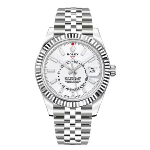 Rolex Sky-Dweller 336934 42mm White Dial Super Clone Watch