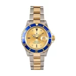 Rolex Submariner 16613 Serti Two-Tone 40mm Super Clone Watch