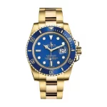 Rolex Submariner 116618LB Blue Gold Super Clone 40mm Watch
