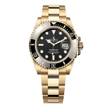Rolex Sea-Dweller 126618 41mm Yellow Gold Black Super Clone