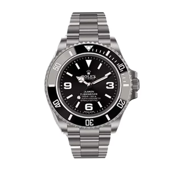 Rolex Submariner 6190 Blaken 40mm 904L Steel Super Clone