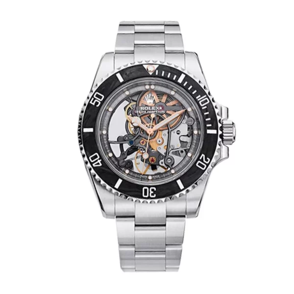 Rolex Oyster Perpetual 114200 40mm Skeleton Dial Super Clone