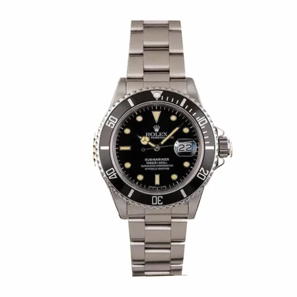 Rolex Submariner Date 16800 40mm Super Clone Stainless Steel Watch